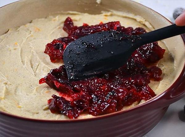Spiced Cranberry Mascarpone Cake - Step 6